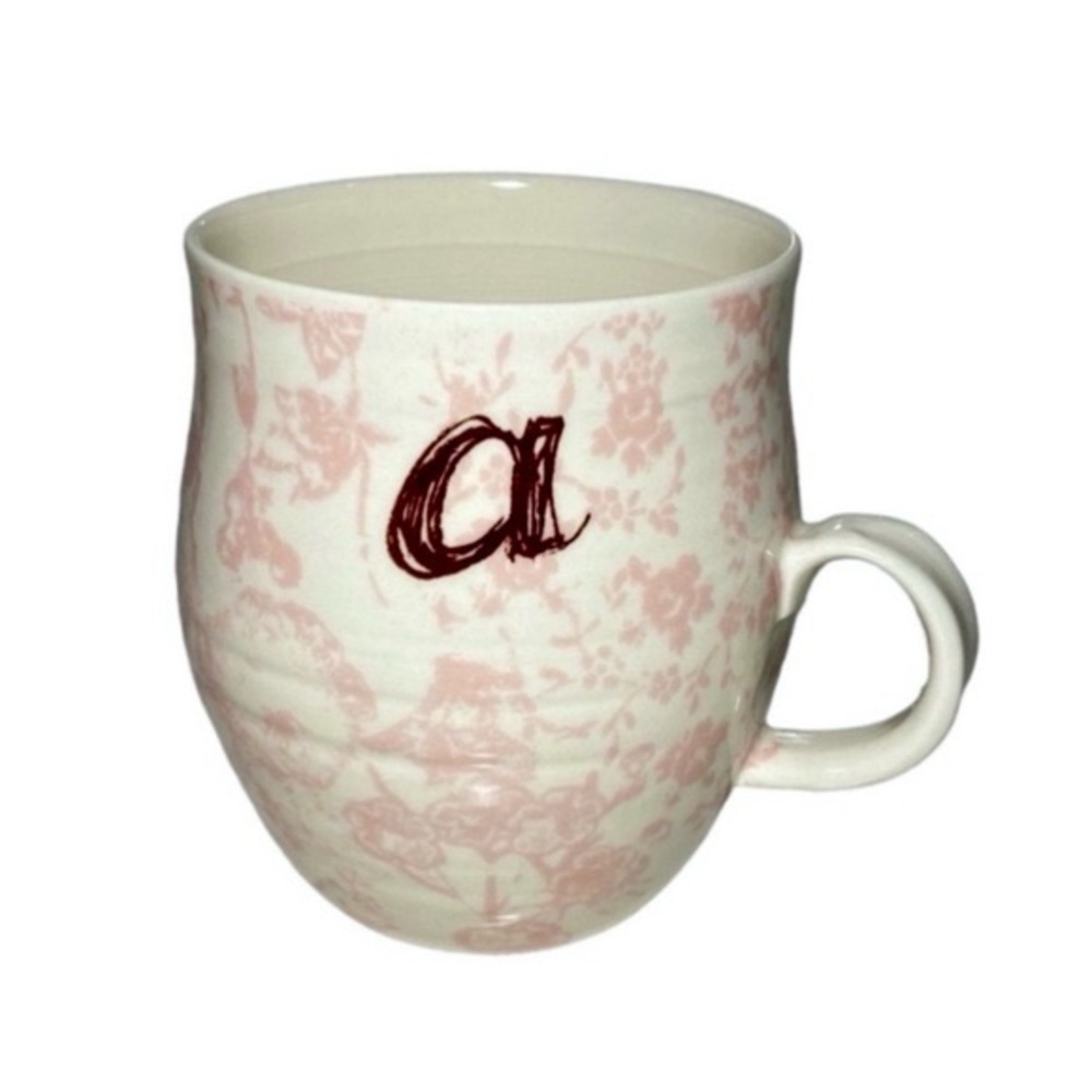 ANTHROPOLOGIE initiale mug “A”